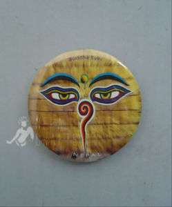 Buddha Eyes of Wisdom Boudhnath Refrigerator Magnet  