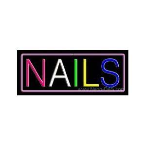  Nails Outdoor Neon Sign 13 x 32