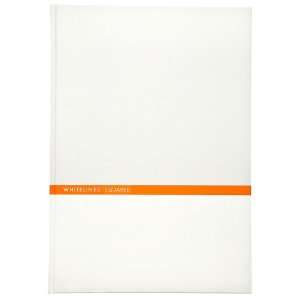   Hard Bound A4 Notebook, Squared, White (WL23 HBA4S)
