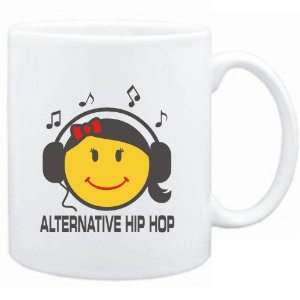  Mug White  Alternative Hip Hop   female smiley  Music 