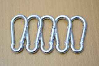 Lot 5 Cold Steel Carabiner Hook Snap Key chain 7.5KN  