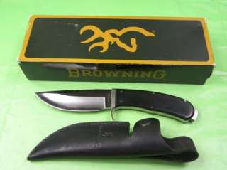 US Vintage BROWNING Set of 2 Model 751 Hunting & folding pocket Knife 