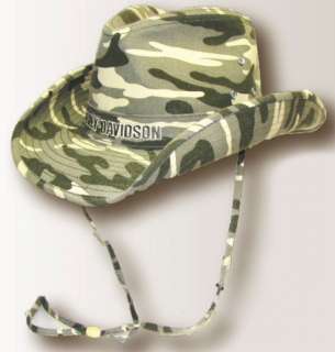 HARLEY DAVIDSON® OUTBACK CAMO COTTON HAT HD 465 NEW  