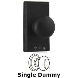   dummy knob   square plate with wexford knob in bl