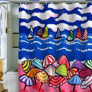   Curtain Whimsical Beach Umbrellas (by DENY Designs): Home & Kitchen