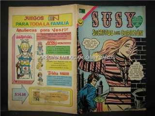 SUSY # 489 NOVARO MEXICAN COMIC 1972  