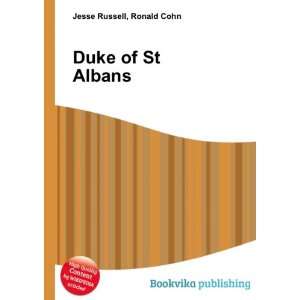 Duke of St Albans Ronald Cohn Jesse Russell Books