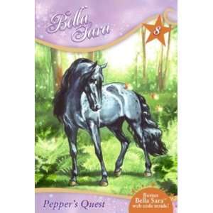 Bella Sara Book #8: Peppers Quest with Free Card Pack [Misc.]:  