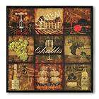 New TUSCAN WINE LARGE PLAQUE Tuscany Wall Picture ART Dining Room 
