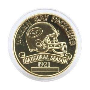  Green Bay Packers Official Game Coin: Sports & Outdoors
