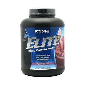  Dymatize Nutrition/ Elite Whey Protein Isolate/Berry Blast 