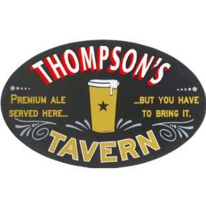  Tavern Premium Ale Oval Framed 18x24 Davis & Small 
