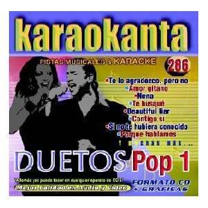  Karaokanta KAR 4286   Exitos Duetos Pop   I Spanish CDG 