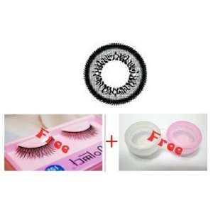Colored Cosmetic Lens Wing Circle Grey Color 2tone Come With Free Gift 