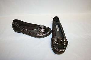 Womens Size 6.5 American Eagle Brown Loafer Flat Shoes  