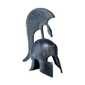 Medium Greek Medieval Hellenstic Spartan Sculptural Helmet Desktop 