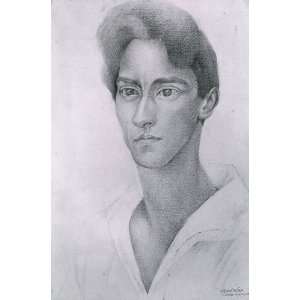   Rivera   24 x 36 inches   Portrait of Jean Cocteau