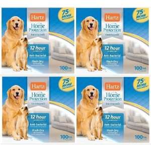   Hartz Home Protection Training Pads 400ct (4x100ct box): Pet Supplies