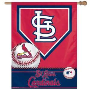  ST. LOUIS CARDINALS Team Logo Weather Resistant 27 by 37 