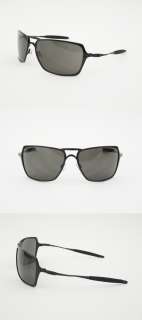   Mens Oakley Sunglasses Inmate Polished Black Warm Grey 05 632  