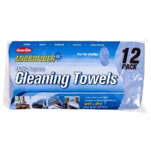  Detailers Choice 3 512 12 pk Microfiber Cleaning Towel  1 