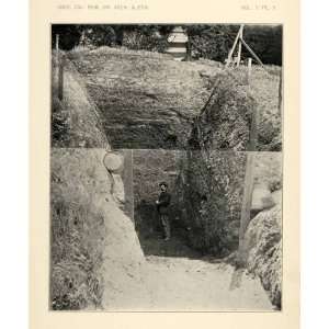 1910 Print Emeryville Shellmound California Historic Image Archaeology 