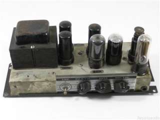 Vintage Bell & Howell Filmosound 6V6 Push Pull Mono Tube Amplifier Amp 