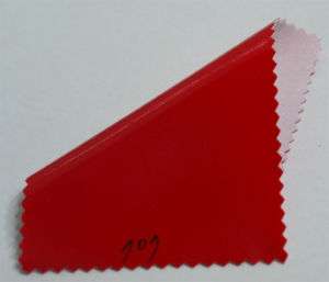 YARD 55 Shiny Pleather Vinyl Fabric LE #707 Red  