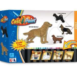  Cast & Paint Kit: Dog: Arts, Crafts & Sewing