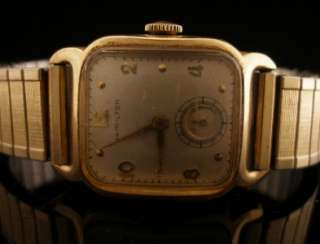 Excellent Vintage Hamilton Carlton Mens Wrist Watch  