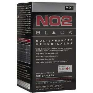  MRI NO2 Black NOS Enhanced Hemodilator Caps, 180 ct 