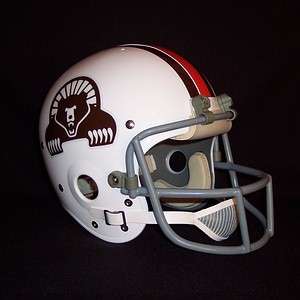 1974 WFL Memphis Southmen Suspension Football Helmet  