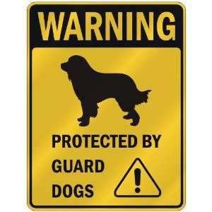   PYRENEES PROTECTED BY GUARD DOGS  PARKING SIGN DOG