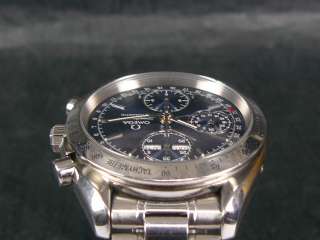 SS OMEGA Speedmaster Chronograph Tripe Day Automatic watch 7751  