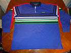 Vintage Polo Sport Ralph Lauren Multi Color Rugby Shirt