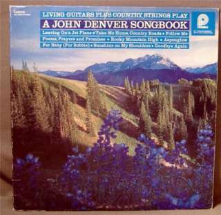 Living Guitars Country Strings LP John Denver Songbook  