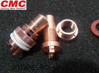 pair CMC RCA Socket Red Copper Swiss Cu. 805 2.5 CU R  