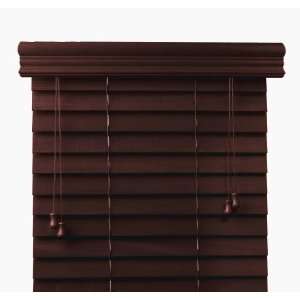  Mahogany 2 Customized Bass Wood Blinds,Width 72in., Free 
