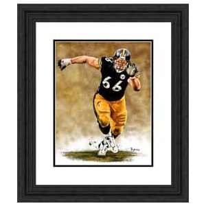  Framed Large Alan Faneca Pittsburgh Steelers Giclee 