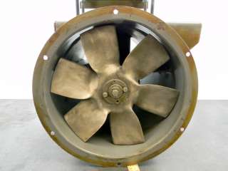   Blower Exhaust Fan 12.5 d x 22 Tubeaxle Paint Booth Fan Tube Blower