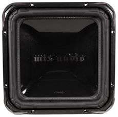 MTX TS5512 22 12 600W RMS DUAL 2 OHM SQUARE SUBWOOFER  