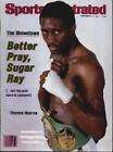 1981 thomas hearns boxing sports illustrated one day shipping 