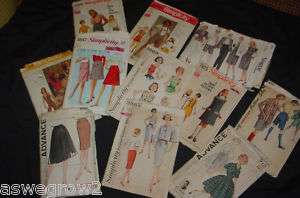 Ladies sewing pattern 8 15 JRS cut *your pick  