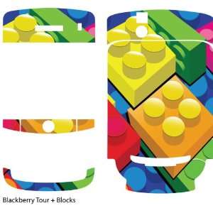    Blocks Design Protective Skin for Blackberry Tour Electronics