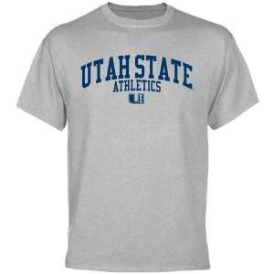  NCAA Utah State Aggies Athletics T Shirt   Ash Sports 