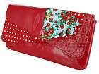 Irregular Choice Flick Flack Red Rose Clutch Bag RRP £39.99 BRAND NEW