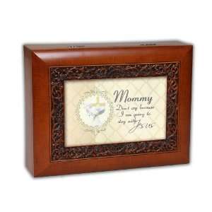  Memorial For Mother Wood Grain Inlay Music Box Going To 