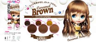 Super BLYTHE Freshlight Foam Type Hair Cute Color Dye Caramel Brown 