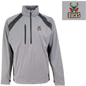  Antigua Milwaukee Bucks Rendition Pullover Jacket Sports 