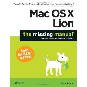   Lion: The Missing Manual Paperback By Pogue, David: N/A   N/A : Books